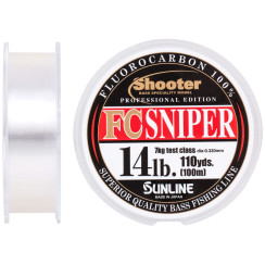 Флюорокарбон Sunline Shooter Sniper FC 100m 0.330mm 14lb/7kg