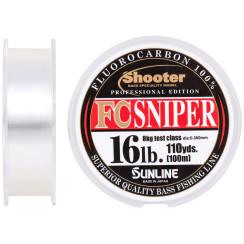 Флюорокарбон Sunline Shooter Sniper FC 100m 0.350mm 16lb/8kg