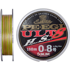 Cord Sunline PE EGI ULT HS8 180m #0.8/0.148mm 6.0kg