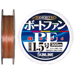 Cord Sunline Azeero Boat Fan PE x8 200m #2.0/0.235mm 35lb/15.5kg