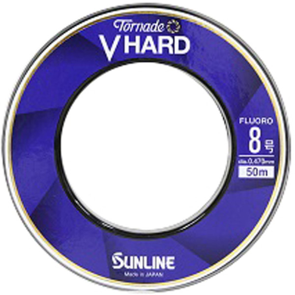 Fluorocarbon Sunline FC Tornado V Hard'22 HG 50m #12.0/0.57mm 25.0kg