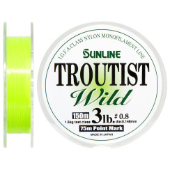 Леска Sunline Troutist Wild 150м #0.8/0.148мм 1.5кг