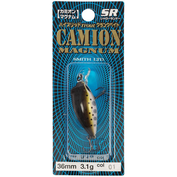 Wobbler Smith Camion Magnum SR 36mm 3.1g #01 F