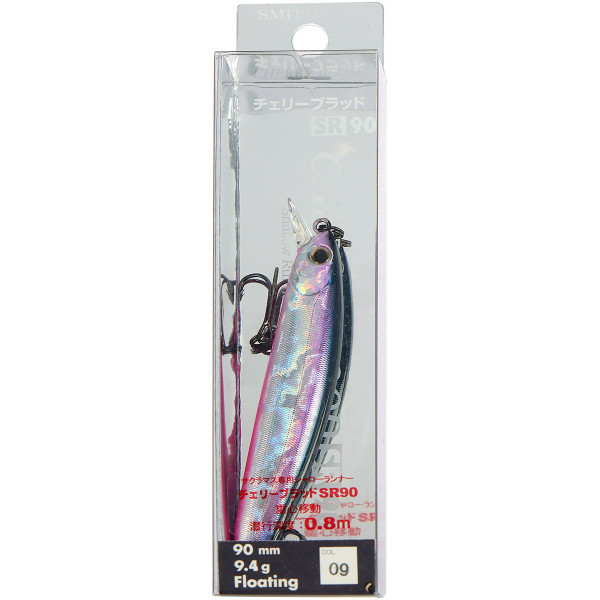 Воблер Smith Cherry Blood 90SR 90мм 9,4g #09 Clogin