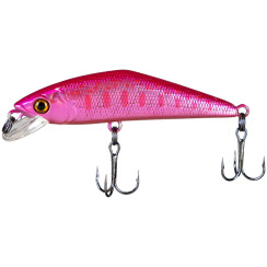 Wobbler Smith D Contact 63S 63mm 7.0g #45 Pink Laser Yamame