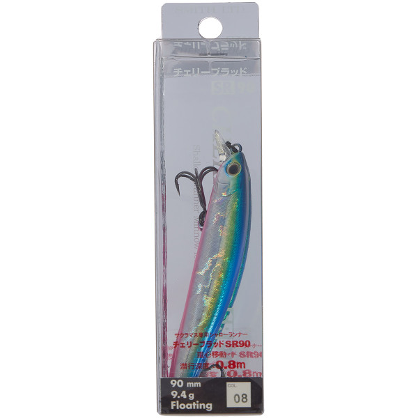 Воблер Smith Cherry Blood 90SR 90мм 9,4g #08 Blue pink