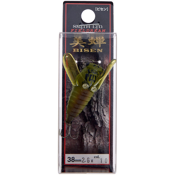 Wobbler Smith Bisen 38mm 2.6g #10 Matt Olive
