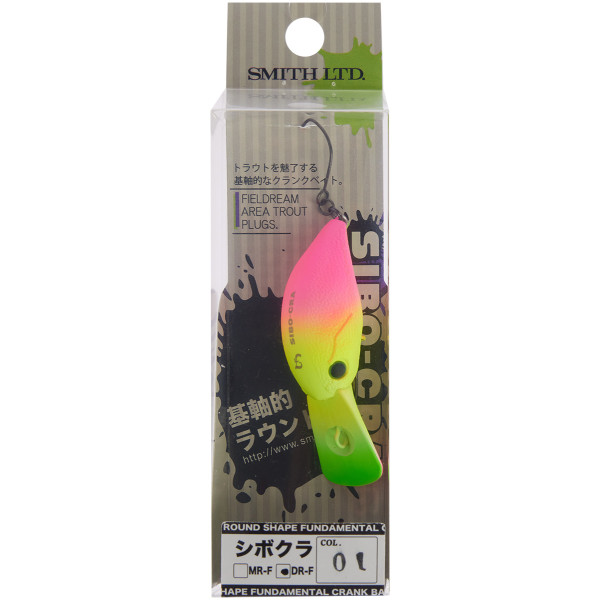 Wobbler Smith Sibo-Cra MR-F 34mm 3.2g #01 Hibiscus
