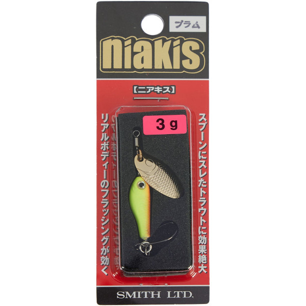 Spinner Smith Niakis 48mm 3.0g #18 Plum