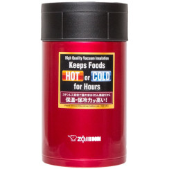Харчовий термоконтейнер ZOJIRUSHI SW-HAE55RM 0.55 л ц: червоний