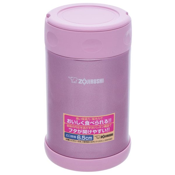 Пищевой термоконтейнер ZOJIRUSHI SW-EAE50PS 0.5 л ц:розовый