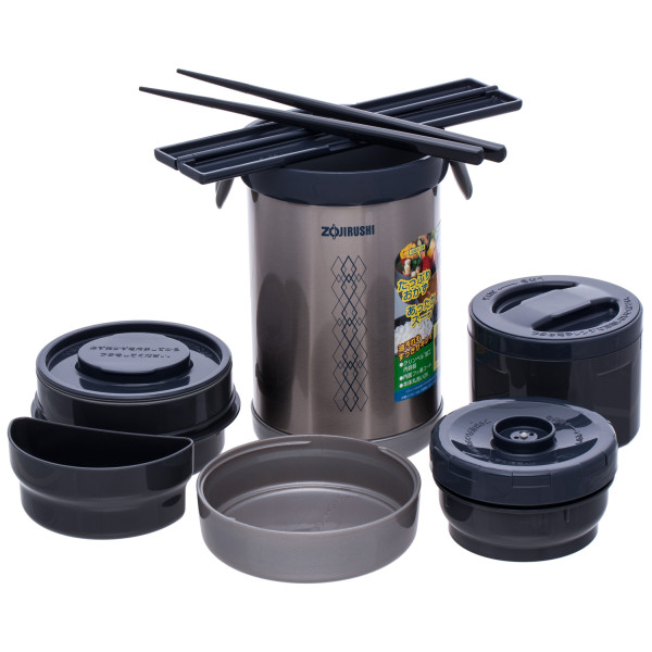 Lunch set ZOJIRUSHI SL-NC09ST c: steel