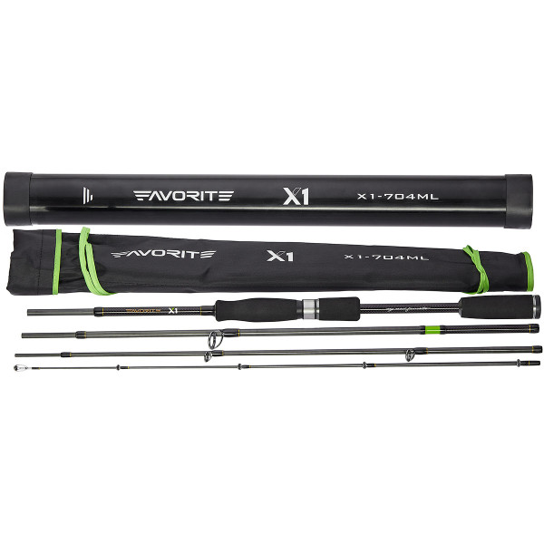 Спиннинг Favorite X1 Travel 804ExH 2.44m 30-80g Ex.Fast