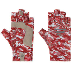 Перчатки Favorite Solar Fishing Gloves 5 Cut S/M ц:red