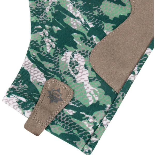 Favorite Solar Fishing Gloves 5 Cut S/M green