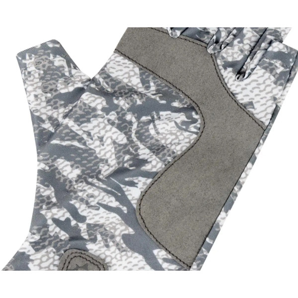 Перчатки Favorite Solar Fishing Gloves 5 Cut S/M ц:grey