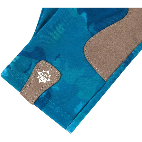 Перчатки Favorite Solar Fishing Gloves 5 Cut S/M ц:blue