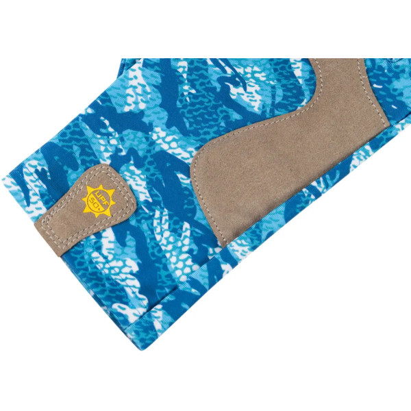 Перчатки Favorite Solar Fishing Gloves 5 Cut L/XL ц:white/blue