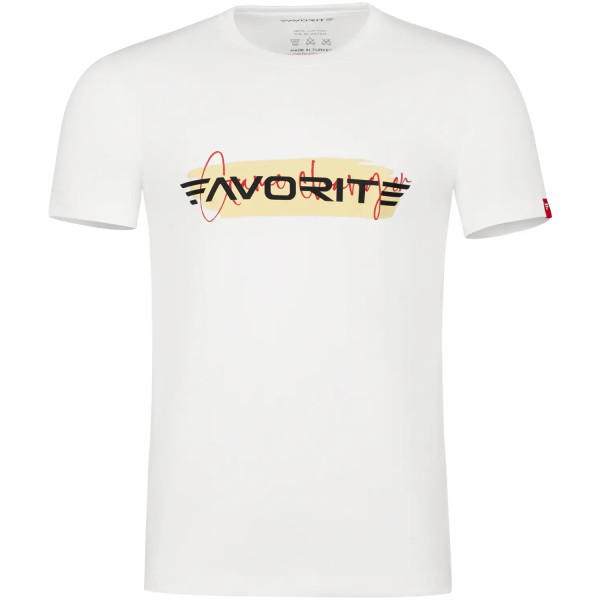 Футболка Favorite RubberLogo XXL Ivory