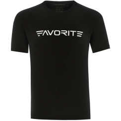 Favorite WhiteLogo L Black T-Shirt