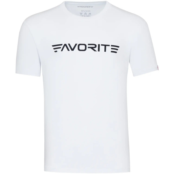 Favorite BlackLogo XL White T-Shirt