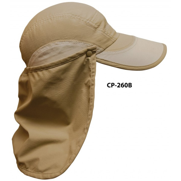 Кепка Favorite CP-260B, із захистом хакі 100% nylon