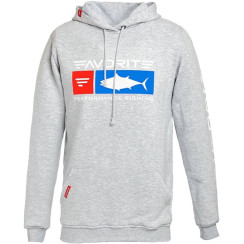 Favorite HM4 S raglan, rectangular logo, gray