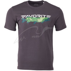 Футболка Favorite Pike+Logo L ц:gray