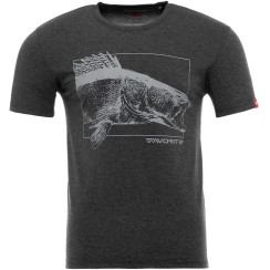 Favorite Drawing Zander XXXL Grafite T-Shirt