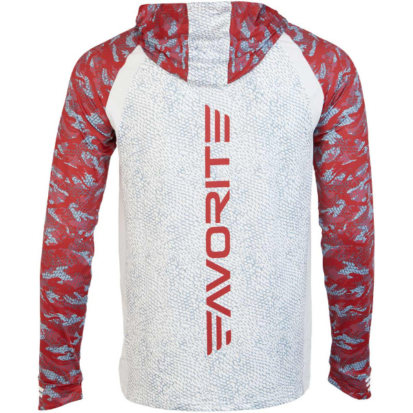 Реглан Favorite Hooded Jersey Perch 3XL ц: червоний