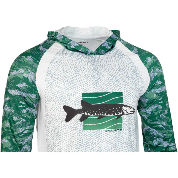 Реглан Favorite Hooded Jersey Pike M ц: зелений