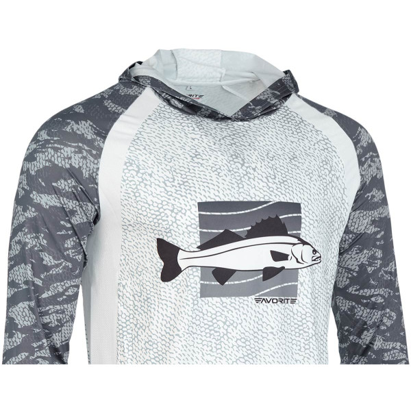 Реглан Favorite Hooded Jersey Zander XL ц:сірий