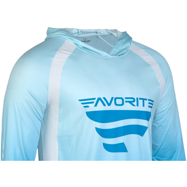 Raglan Favorite Hooded Jersey F Logo M color blue