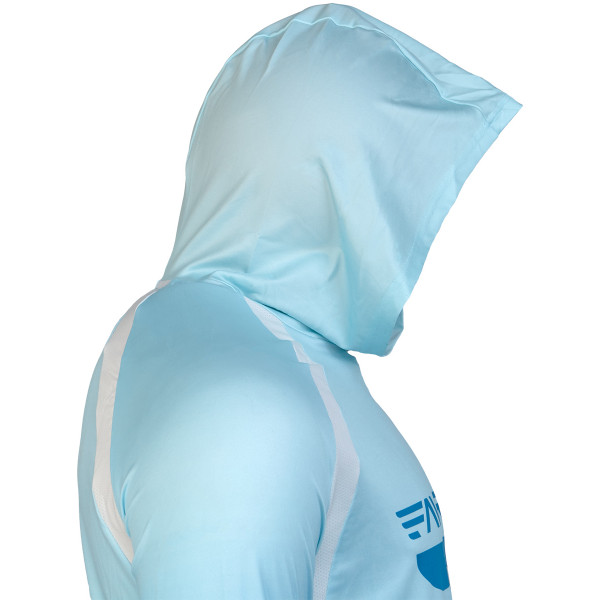 Raglan Favorite Hooded Jersey F Logo M color blue