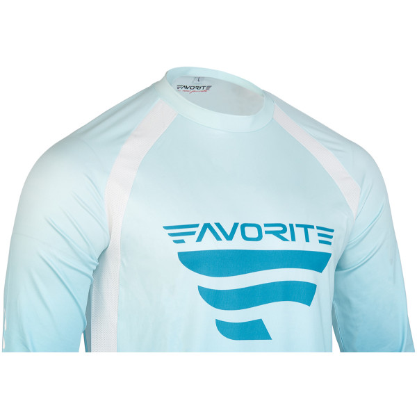 Реглан Favorite Basic Jersey F Logo M ц:блакитний