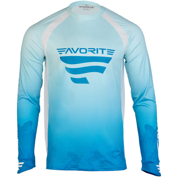 Favorite Basic Jersey F Logo 2XL Raglan, blue
