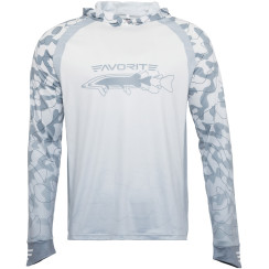 Реглан Favorite Hooded Jersey Pike XL Gray