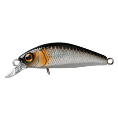 Воблер Jackall Chubby Minnow 35мм 2.3g HL Silver&Black Suspending