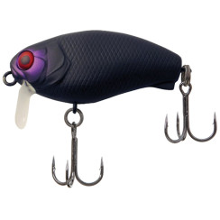 Воблер Jackall Cherry Zero Footer 48 48мм 7,6 г Mat Black Floating