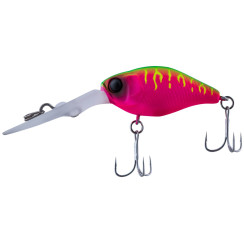 Jackall DD Chubby 38 wobbler, 38mm, 4.7g, Dragon Fruit Mat Tiger, 1.5-2m, F
