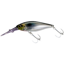 Wobbler Jackall Chubble 65MR 65mm 10.8g HL Bora Silver & Black
