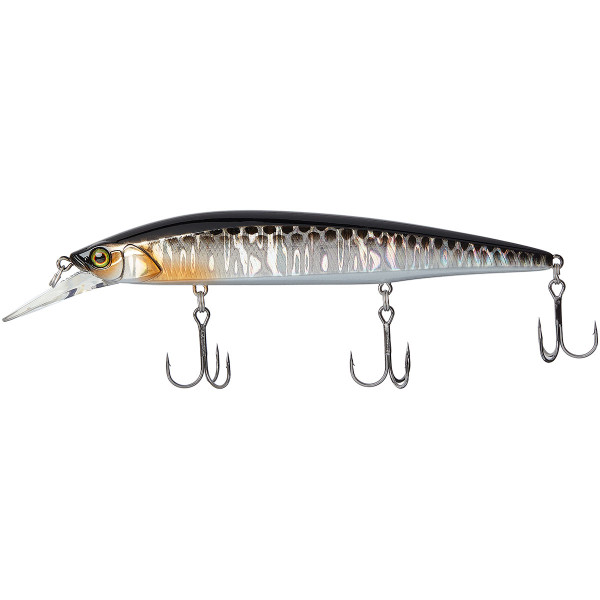 Wobbler Jackall Rerange 130SP MR 130mm 22.3g HL Silver & Black