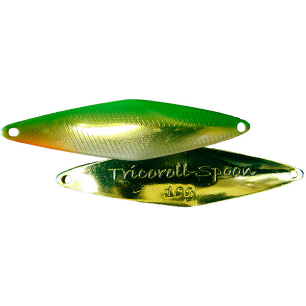 Spinner Jackall Tricoroll 68mm 14.0g Flash Chartreuse