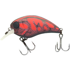 Jackall Mushbob 50SR 50mm 9.0g Kawashima Red Kero Black