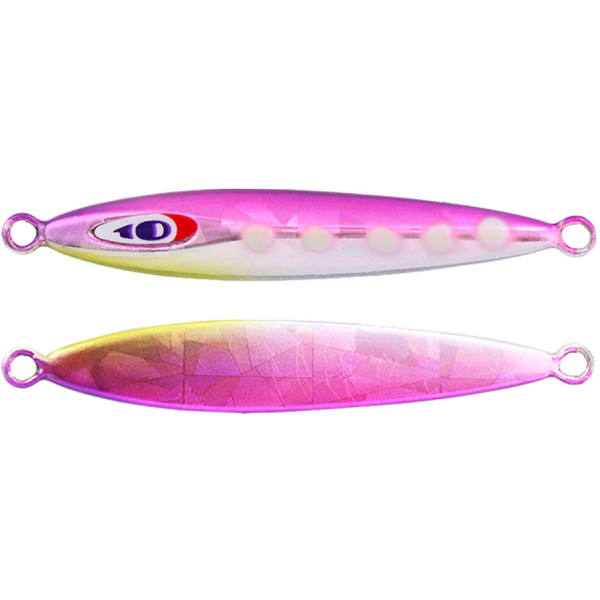 Пілкер Jackall Chibi Meta Type-II 14.0g Glow Dot Pink Iwashi