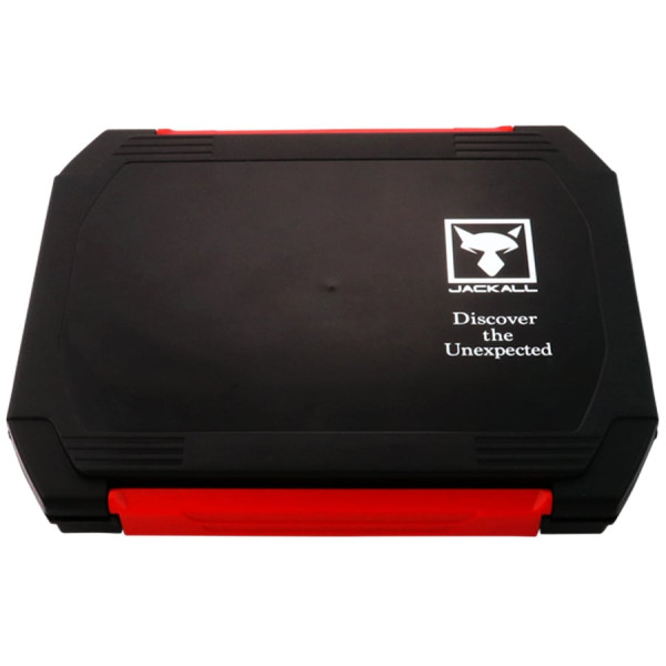 Коробка Jackall 2300D Double Open Tackle Box M ц:black