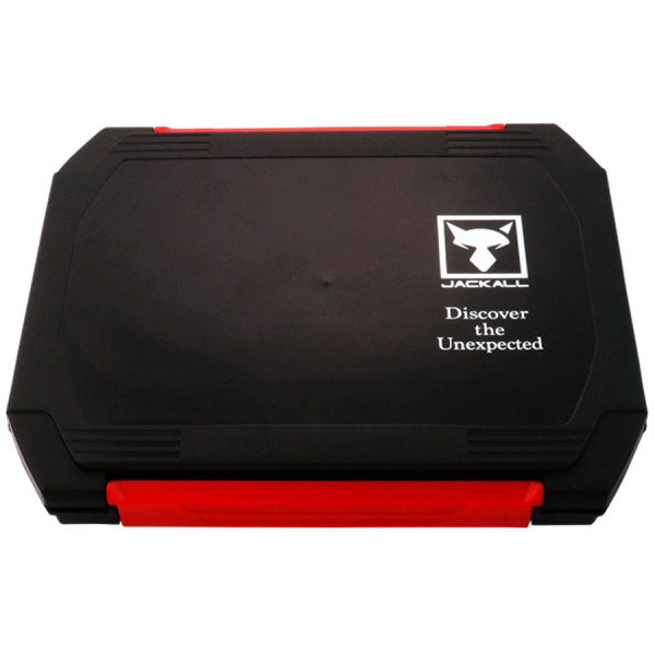 Коробка Jackall 1500D Double Open Tackle Box S Free ц:black