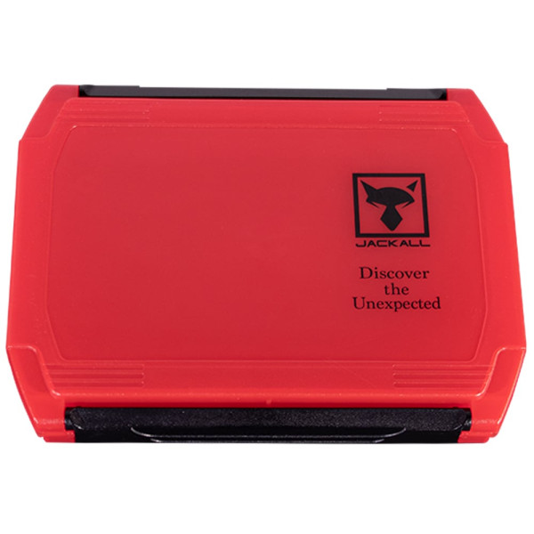 Коробка Jackall 1500D Double Open Tackle Box S Free ц:red