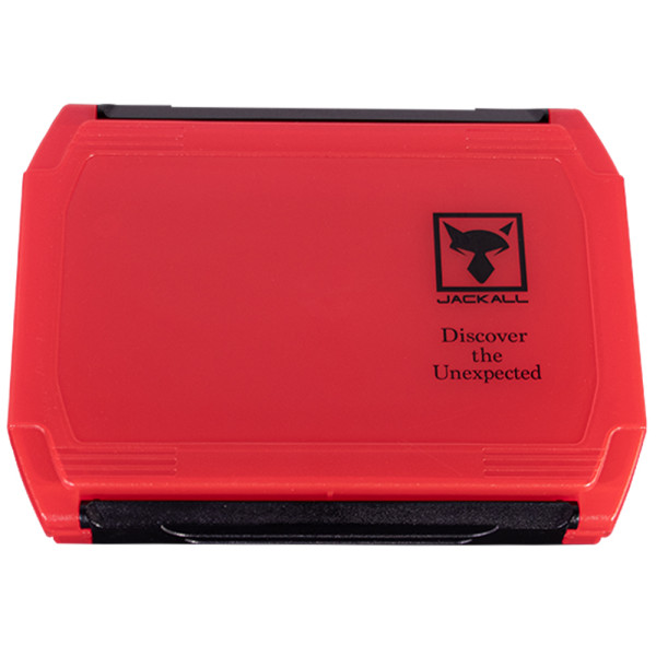 Коробка Jackall 2300D Double Open Tackle Box M ц:red