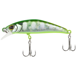 Wobbler Jackall Tricoroll Ryushin 43HW 43mm 3.0g Flash Green Back